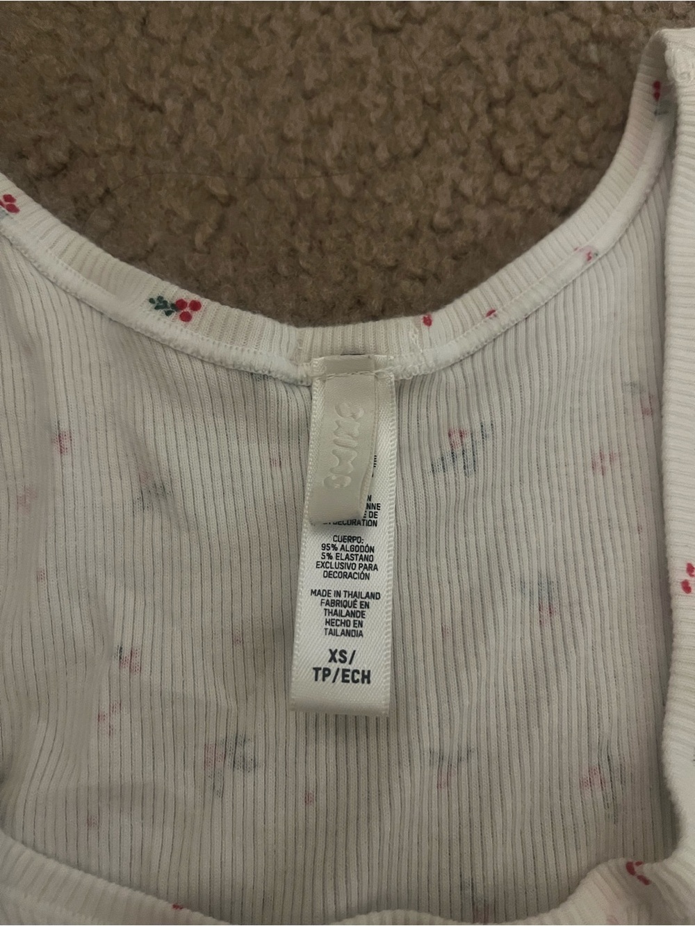 Skims Holly Rib Tank - Picture 4 of 4